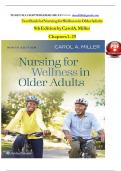 Nursing for Wellness in Older Adults Miller 8th Edition Test Bank