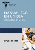 Aprende electrocardiograma en un d&iacute;a 