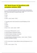 PST Mock Exam &num;4 Questions with complete solution 2025