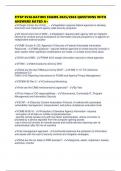 FITSP EVALUATION EXAMS 2025&sol;2026 QUESTIONS WITH ANSWERS RATED A&plus;