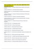 FITSP EXAMINATION TEST 2025&sol;2026 QUESTIONS WITH ANSWERS RATED A&plus;