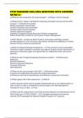 FITSP MANAGER 2025&sol;2026 QUESTIONS WITH ANSWERS RATED A&plus;