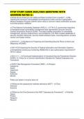 FITSP STUDY GUIDE 2025&sol;2026 QUESTIONS WITH ANSWERS RATED A&plus;