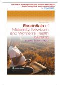 Test Bank for Essentials of Maternity&comma; Newborn&comma; and Women&rsquo;s Health Nursing&comma; 6th North American Edition by Susan Ricci &vert;All Chapters Covered&vert;