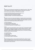 B260 Final ATI QUESTION AND ANSWERS &colon; &lbrace;LATEST 2025&sol; 2026 UPDATE&rcub; COMPLETE REAL AND AUTHENTIC EXAM &lbrace;100&percnt; CORRECT&rcub; RATED A&plus;&excl;&excl;&excl;&excl;