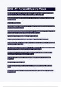 B260- ATI Personal Hygiene Vocab Question and Answers &colon; &lbrace;LATEST 2025&sol; 2026 UPDATE&rcub; COMPLETE REAL AND AUTHENTIC EXAM &lbrace;100&percnt; CORRECT&rcub; RATED A&plus;&excl;&excl;&excl;&excl;
