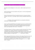 MGMT 309 - Exam &num;3 &vert;&vert; All Solutions Are Accurate&period;