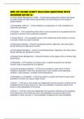 GMS 401 EXAMS SCRIPT 2025&sol;2026 QUESTIONS WITH ANSWERS RATED A&plus;