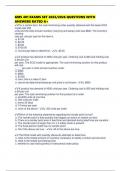 GMS 401 EXAMS SET 2025&sol;2026 QUESTIONS WITH ANSWERS RATED A&plus;