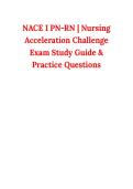 NACE I PN-RN &vert; Nursing Acceleration Challenge Exam Study Guide & Practice Questions