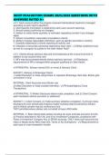 IACCP EVALUATION EXAMS 2025&sol;2026 QUESTIONS WITH ANSWERS RATED A&plus;