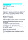 IACCP EXAMS SCRIPT 2025&sol;2026 QUESTIONS WITH ANSWERS RATED A&plus;