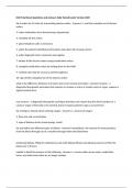 HUC Final Exam Questions and Answers Fully Solved Latest Version 2025