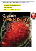 TEST BANK for Organic Chemistry 6th Edition Smith &sol; All Chapters 1 - 29 &sol; Full Complete