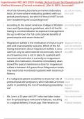 hypertension RELIAS &vert;2025 Update &vert;Actual Exam Set Questions And Verified Answers &lpar;Correct solutions&rpar; &vert; Get It 100&percnt; Accurate&excl;&excl;