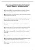 PFQ APM ALL QUESTIONS AND CORRECT ANSWERS  ALREADY GRADED A&plus; PROFESSOR VERIFIED&period; 