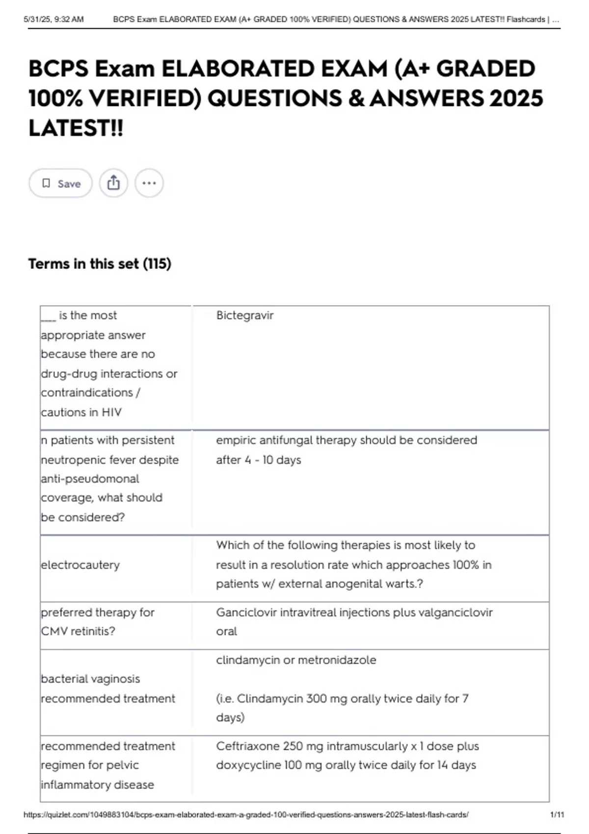 BCPS Exam ELABORATED EXAM (A+ GRADED 100% VERIFIED) QUESTIONS & ANSWERS ...