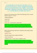 AANP BOARD EXAM NEWEST 2025&sol;2026 ACTUAL  EXAM TEST BANK&vert; 2 VERSIONS &lpar;VERSION A & B&rpar;WITH 550  REAL EXAM QUESTIONS AND CORRECT DETAILED  ANSWERS &lpar;VERIFIED ANSWERS&rpar; ALREADY GRADED  A&plus;&vert; AANP BOARD EXAM PREP &lpar;MOST RECENT&excl;&excl;&rpar;