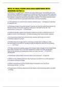 NETA III FINAL PAPER 2025&sol;2026 QUESTIONS WITH ANSWERS RATED A&plus;