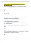NETA III SRUDY GUIDE 2025&sol;2026 QUESTIONS WITH ANSWERS RATED A&plus;