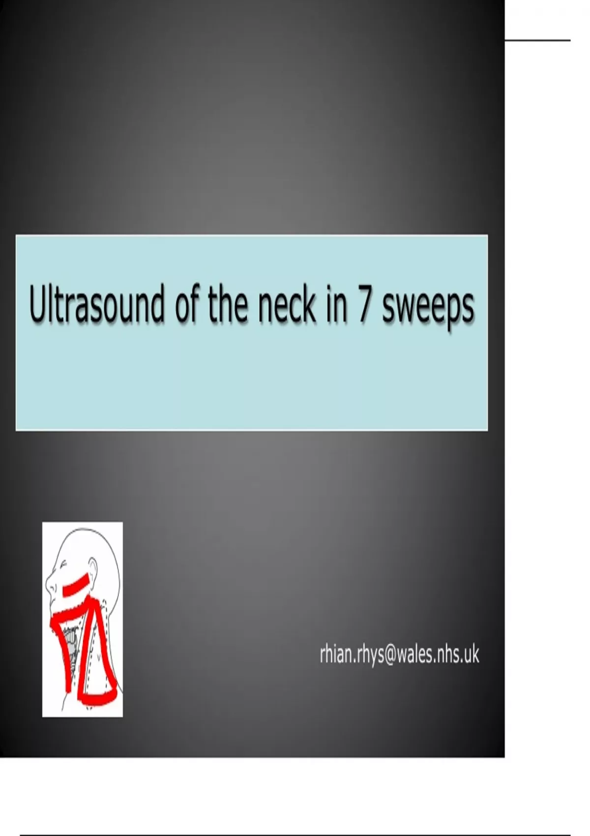 Neck ultrasound - Sample - Stuvia US