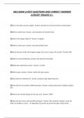 RAD EXAM LATEST QUESTIONS AND CORRECT ANSWERS  ALREADY GRADED A&plus;&period;