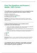 Coso Test Questions and Answers &vert; Update &vert; 100&percnt; Correct&period;
