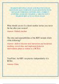 PEARSON RBT FINAL EXAM AND PRACTICE EXAM QUESTIONS 2025 COMPLETE EXAM QUESTIONS WITH DETAILED VERIFIED ANSWERS &lpar;100&percnt; CORRECT ANSWERS&rpar; &sol;ALREADY GRADED A&plus; &lpar;BRAND NEW&excl;&excl;&rpar; PEARSON RBT ACTUAL FINAL EXAM