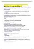 OCI FOUNDATIONS EVALUATION EXAMS 2025&sol;2026 QUESTIONS WITH ANSWERS RATED A&plus;
