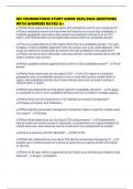 OCI FOUNDATIONS STUDY GUIDE 2025&sol;2026 QUESTIONS WITH ANSWERS RATED A&plus;