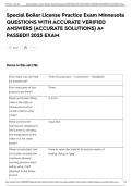 Special Boiler License Practice Exam Minnesota QUESTIONS WITH ACCURATE VERIFIED ANSWERS &lpar;ACCURATE SOLUTIONS&rpar; A&plus; PASSED&excl;&excl; 2025 EXAM