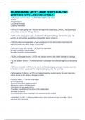 OIC&sol;RSO RANGE SAFETY EXAMS SCRIPT 2025&sol;2026 QUESTIONS WITH ANSWERS RATED A&plus;