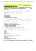 NC ADJUSTER CORE EXAMS SET 2025&sol;2026 QUESTIONS WITH ANSWERS RATED A&plus;