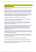 NC ADJUSTER STUDY EXAMS 2025&sol;2026 QUESTIONS WITH ANSWERS RATED A&plus;