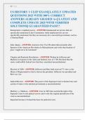US HISTORY 1 CLEP EXAM&vert;&vert; LATELY UPDATED  QUESTIONS 2025 WITH 100&percnt; CORRECT  ANSWERS ALREADY GRADED A&plus;&vert;&vert; LATEST AND  COMPLETE UPDATE 2025 WITH VERIFIED  SOLUTIONS&vert;&vert; GUARANTEED PASS&excl;&excl;&excl; 