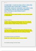 US HISTORY 1 CLEP EXAM&vert;&vert; LATELY UPDATED  QUESTIONS 2025 WITH 100&percnt; CORRECT  ANSWERS ALREADY GRADED A&plus;&vert;&vert; LATEST AND  COMPLETE UPDATE 2025 WITH VERIFIED  SOLUTIONS&vert;&vert; GUARANTEED PASS&excl;&excl;&excl; 