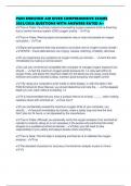 PADI ENRICHED AIR DIVER COMPREHENSIVE EXAMS 2025&sol;2026 QUESTIONS WITH ANSWERS RATED A&plus;