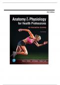 TEST BANK Anatomy & Physiology for Health Professions An Interactive Journey 4th edition Bruce Colbert&comma; Jeff Ankney&comma; Karen Lee