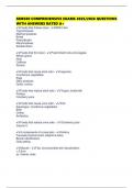 SEM580 COMPREHENSIVE EXAMS 2025&sol;2026 QUESTIONS WITH ANSWERS RATED A&plus;