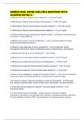 SEM580 FINAL PAPER 2025&sol;2026 QUESTIONS WITH ANSWERS RATED A&plus;