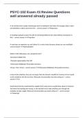 PSYC-102 Exam &num;3 Review Questions well answered already passed