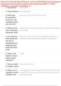 General Chairside Board Review- Full set 2024&sol;2025 &vert;Comprehensive Questions And Verified Answers With Rationales&vert;GET IT 100&percnt; CORRECT &vert;ALREADY GRADED A&plus;