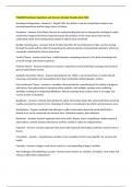 SYG2000 Final Exam Questions and Answers Already Passed Latest 2025
