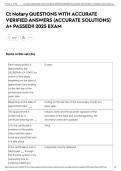 Ct Notary QUESTIONS WITH ACCURATE VERIFIED ANSWERS &lpar;ACCURATE SOLUTIONS&rpar; A&plus; PASSED&excl;&excl; 2025 EXAM