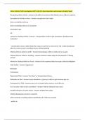 Motor Vehicle Theft Investigation GPSTC 320&sol;321 Exam Questions and Answers Already Passed 