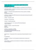 TAMU BIOLOGY 112 2025&sol;2026 QUESTIONS WITH ANSWERS RATED A&plus;