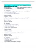 TAMU BIOLOGY 112 EXAMS SET 2025&sol;2026 QUESTIONS WITH ANSWERS RATED A&plus;