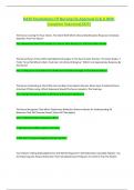 D439 Foundations Of Nursing Oa Approval Q & A With Complete Solutions&lpar;2025&rpar;