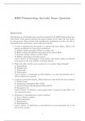 HESI Pharmacology Specialty Exam Practice Questions &ndash; 80 High-Yield Questions with Answers & Rationales