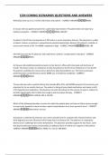 E-M CODING SCENARIOS QUESTIONS AND ANSWERS